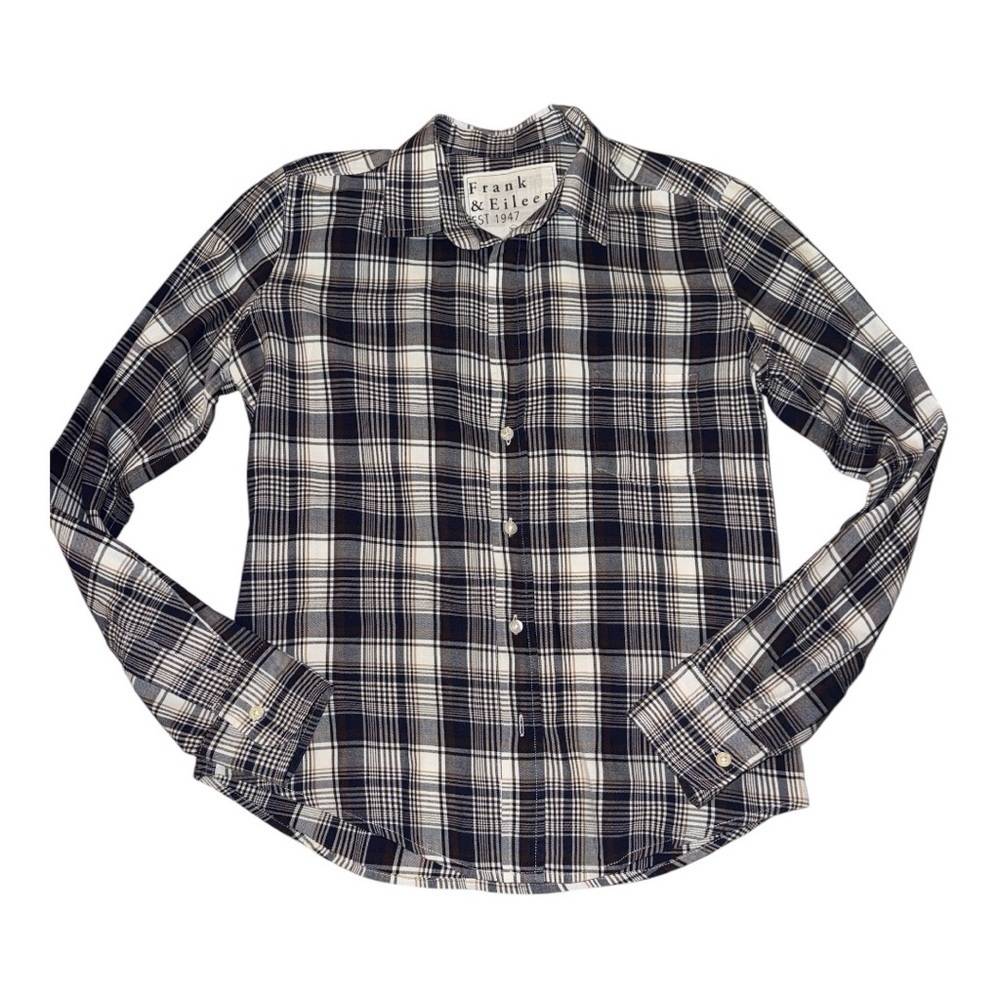 NWOT Frank & Eileen Barry Button Up Shirt Sz XS